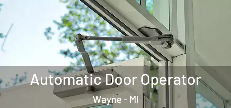  Automatic Door Operator Wayne - MI