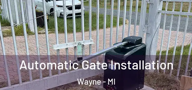  Automatic Gate Installation Wayne - MI