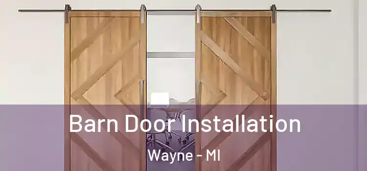 Barn Door Installation Wayne - MI
