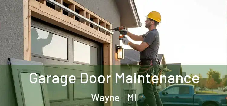  Garage Door Maintenance Wayne - MI