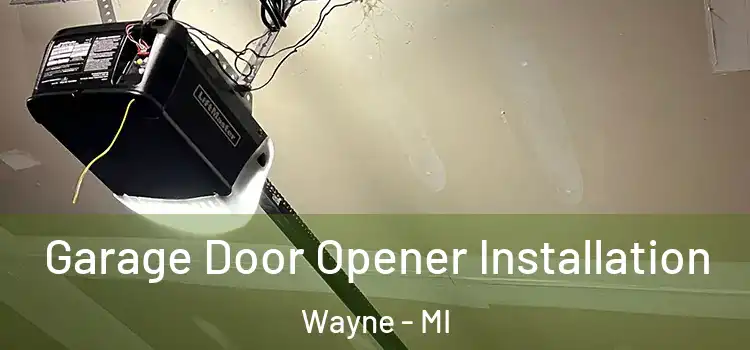  Garage Door Opener Installation Wayne - MI