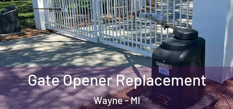  Gate Opener Replacement Wayne - MI