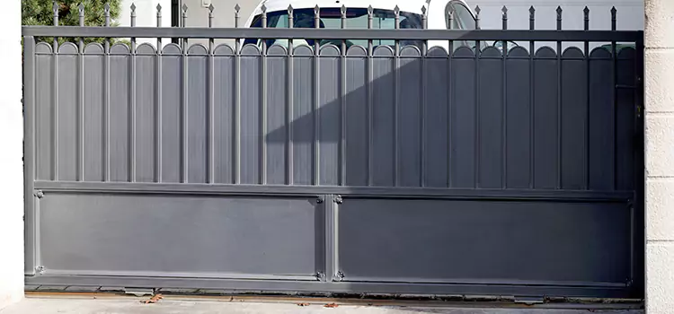 Metal Driveway Gate Installation Wayne